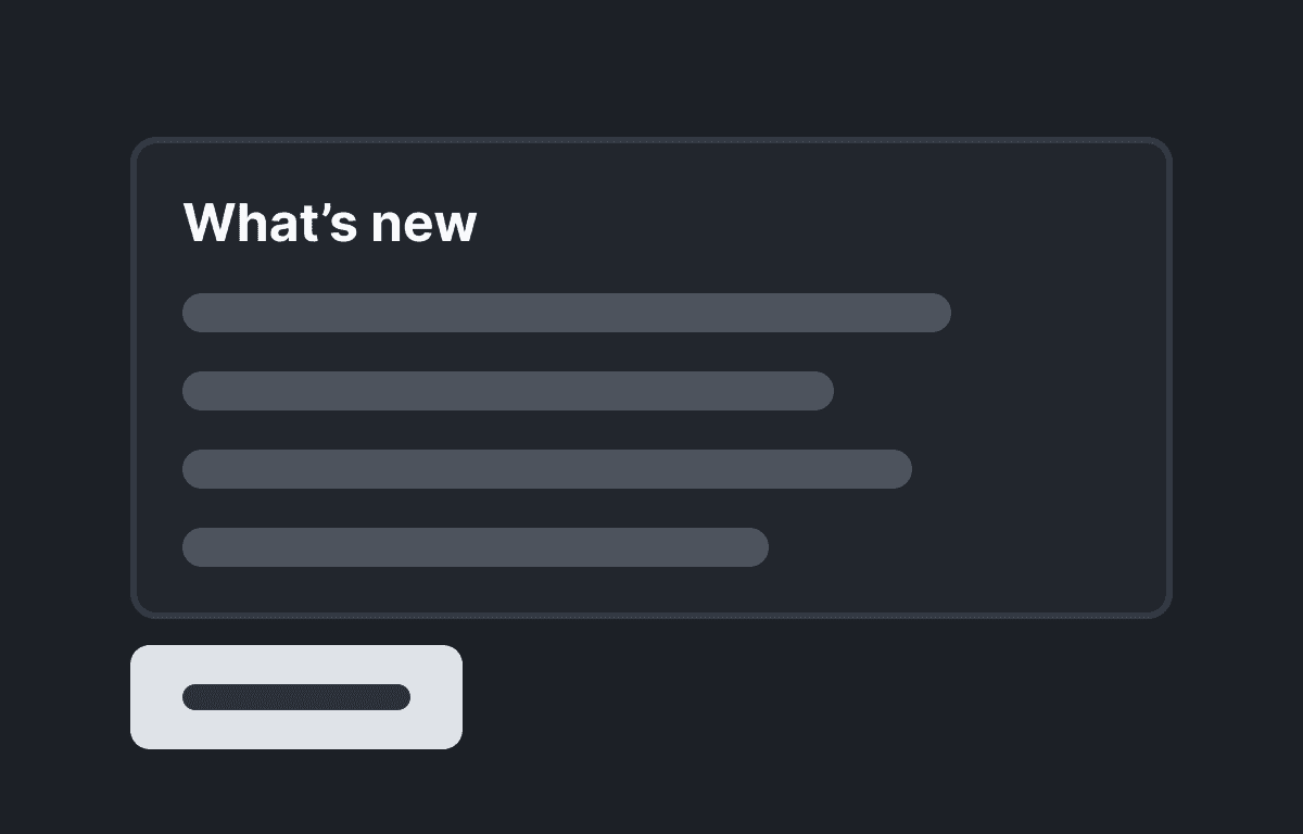 In-App Changelog