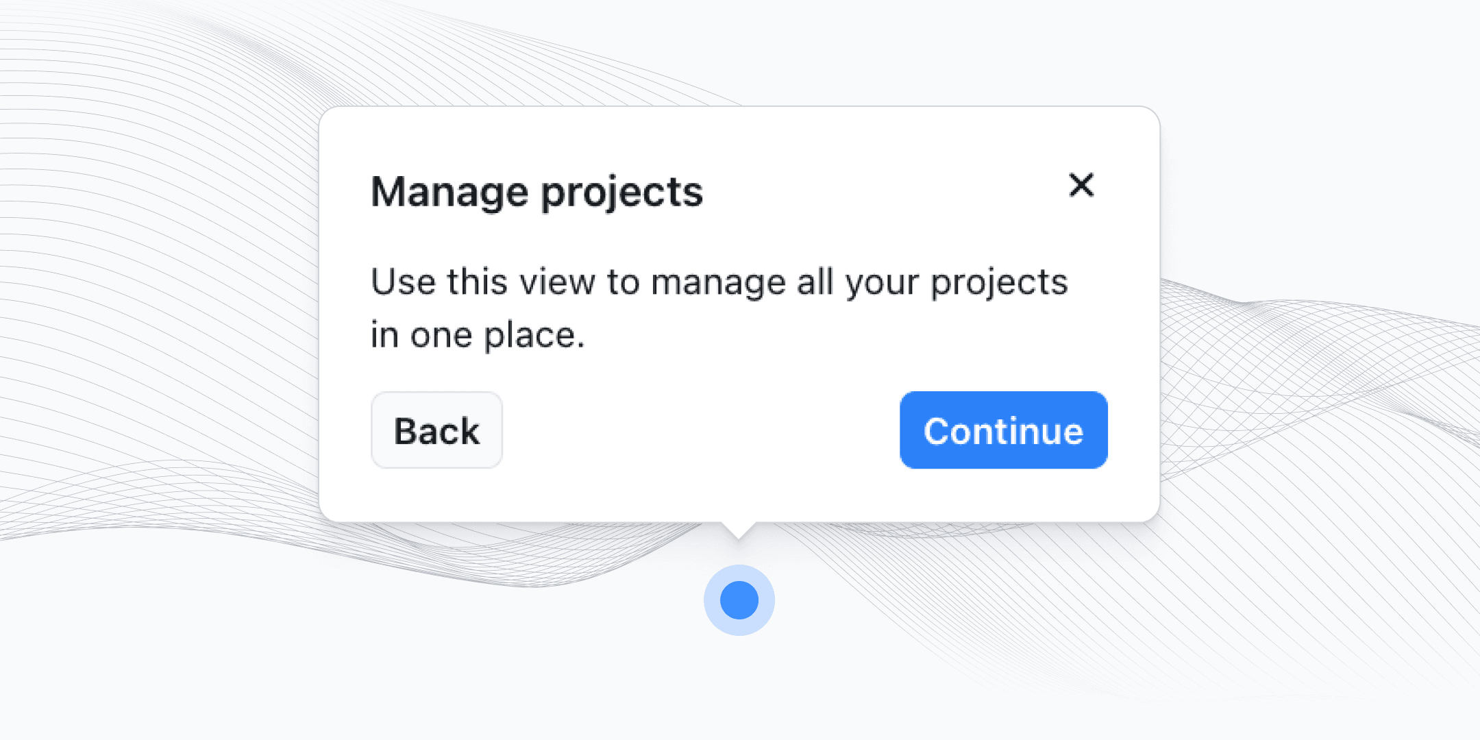 Flows hint component