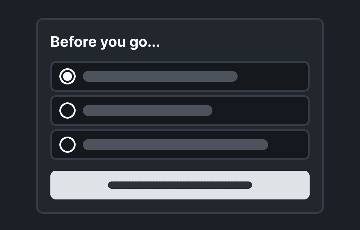 Churn prevention flow