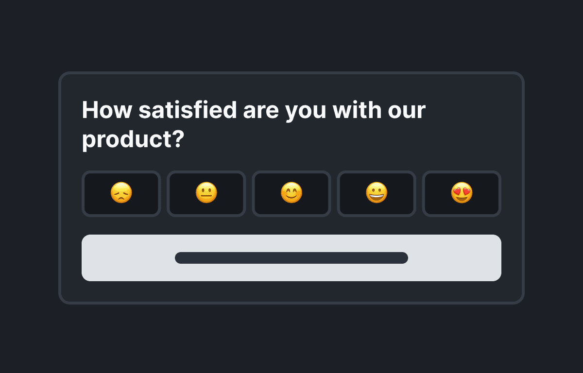 Customer Satisfaction (CSAT) survey