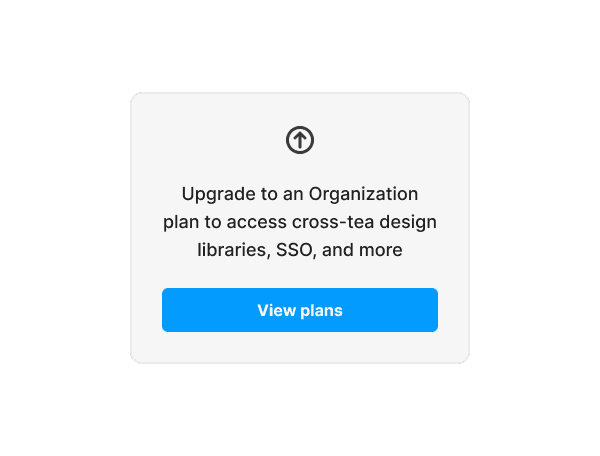 An upgrade prompt encouraging a free user to move to a paid plan