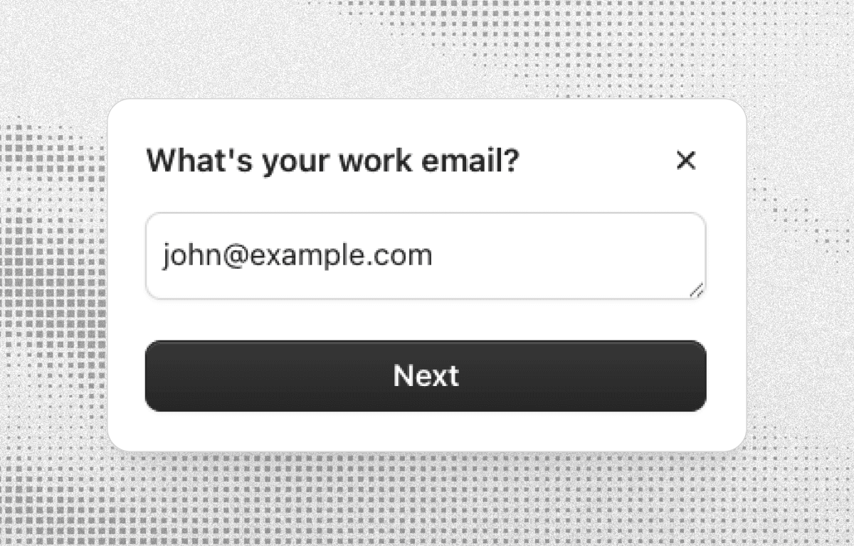 Waitlist survey