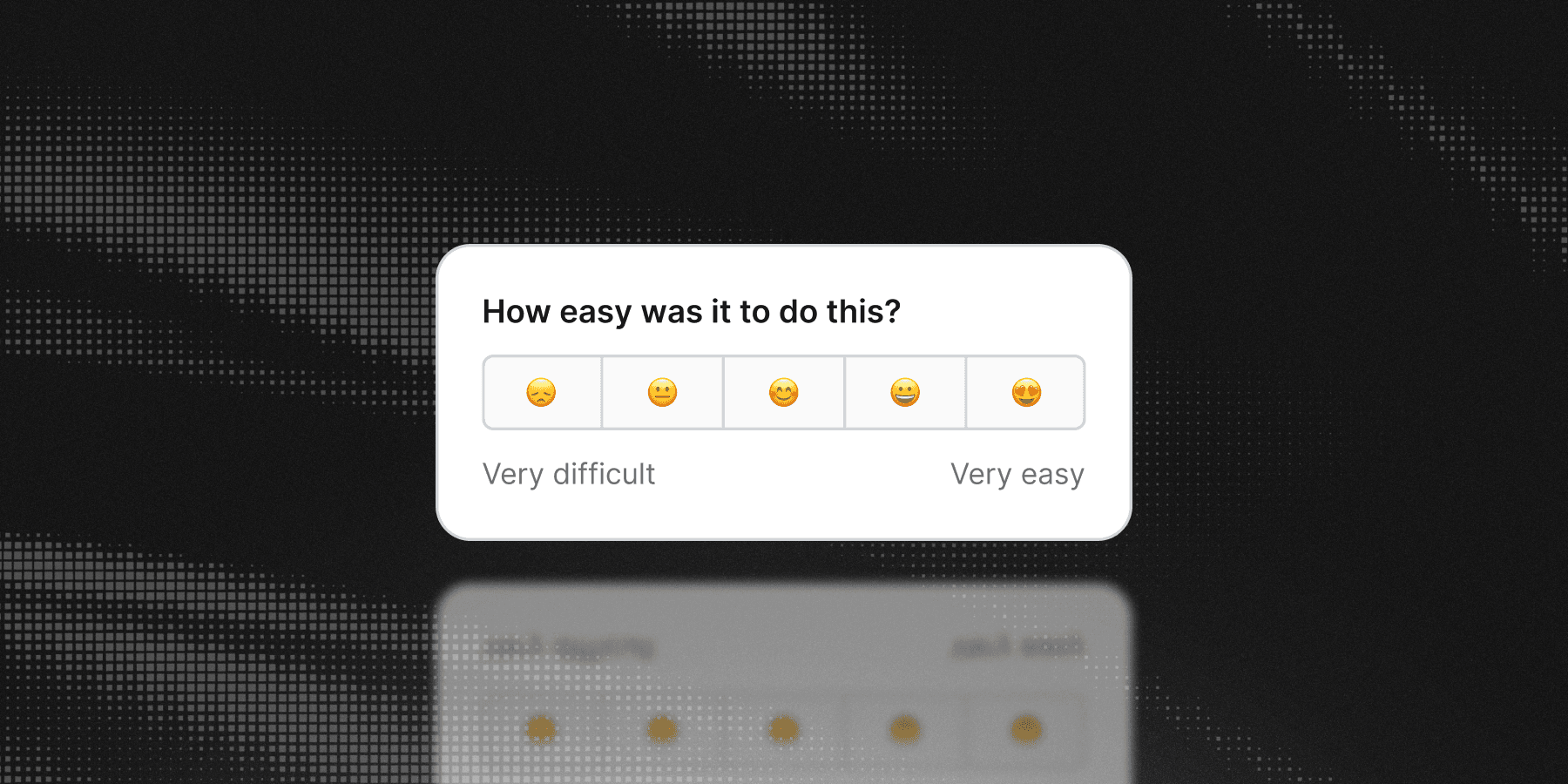 An example of a CES survey
