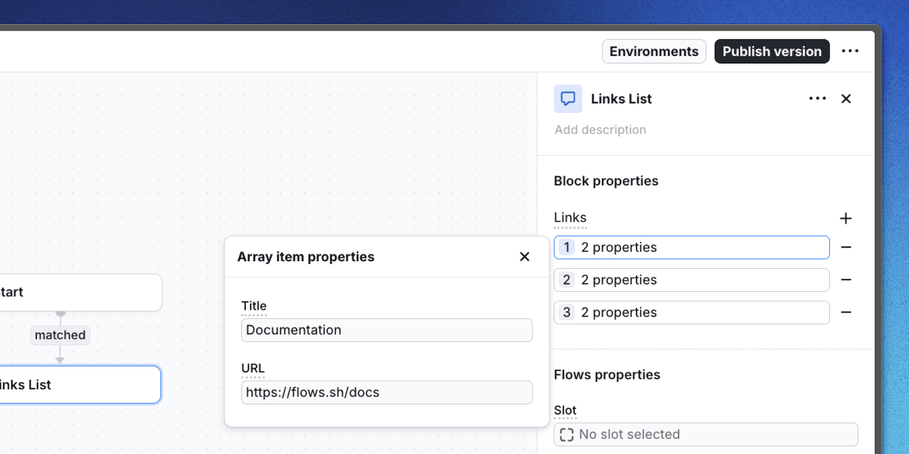 Array properties
